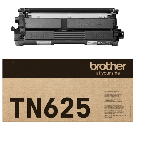 Brother TN625BK svart original toner 3000 sidor