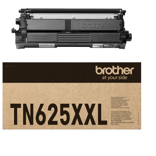 Brother TN625XXLBK XXL svart original toner 7500 sidor
