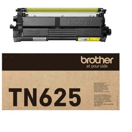 Brother TN625Y gul original toner 1800 sidor