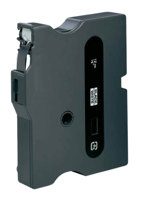 Brother TX231 12 mm x 15 m Svart text / Vit tejp kompatibel tejp (TX-231)