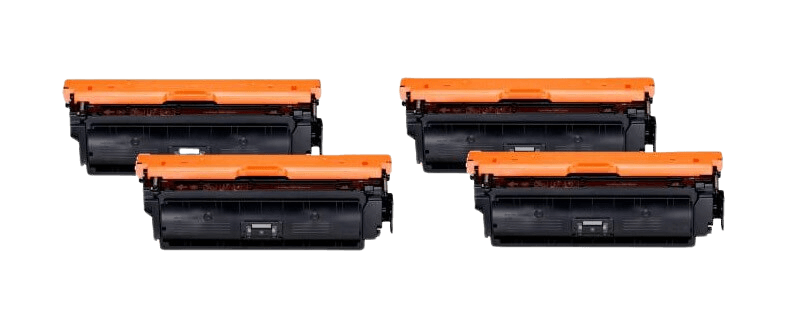 Canon 040H XL 4 stk. rabattpaket toner 42500 sider - kompatibel