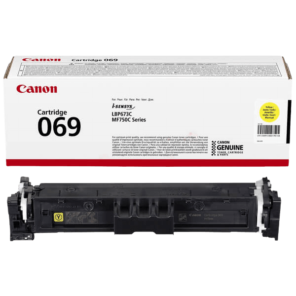Canon 069 gul original toner 1900 sider (5091C002)