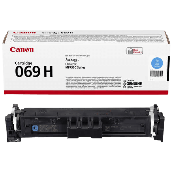 Canon 069H XL cyan original toner 5500 sider (5097C002)