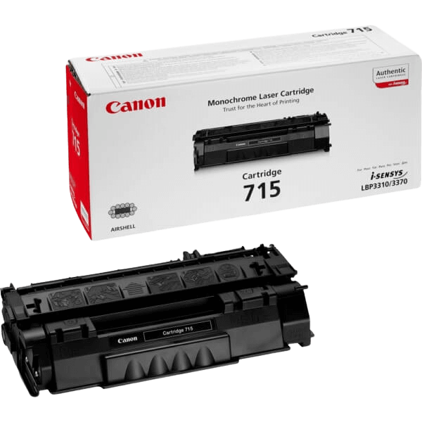 Canon 715 svart original toner 3000 sider (1975B002)