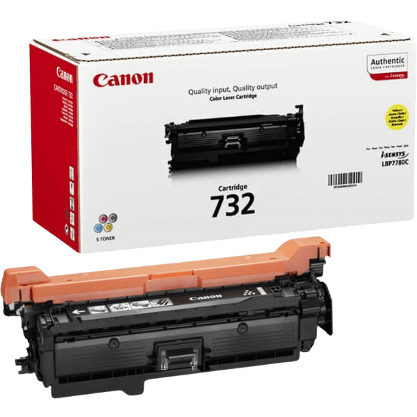 Canon 732 gul original toner 6400 sider (6260B002)