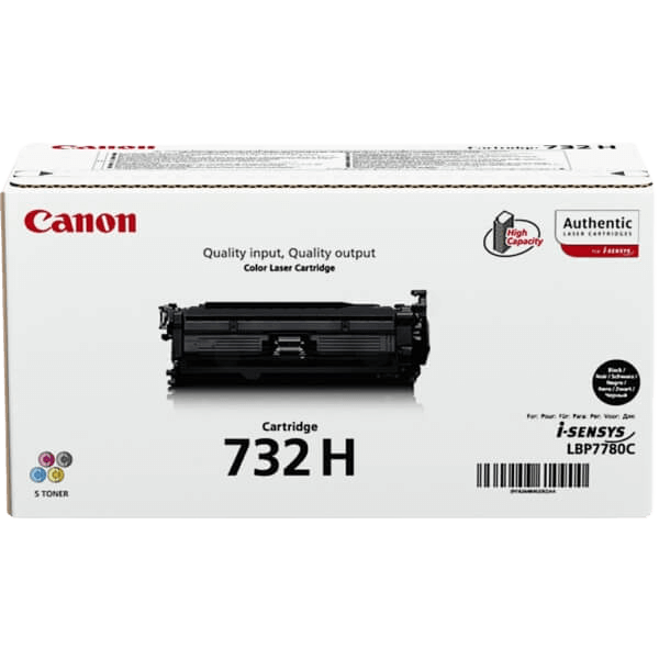 Canon 732H XL svart original toner 12000 sider (6264B002)
