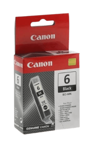 Canon BCI-6BK svart original bläckpatron 13 ml. (4705A002)