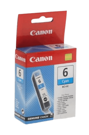Canon BCI-6C cyan original bläckpatron 13 ml. (4706A002)