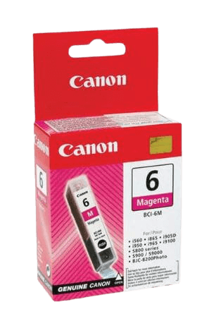 Canon BCI-6M magenta original bläckpatron 13 ml. (4707A002)