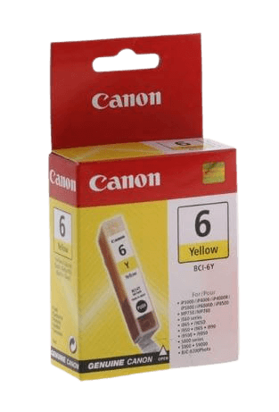 Canon BCI-6Y gul original bläckpatron 13 ml. (4708A002)
