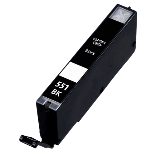 Canon CLI-551XLBK svart kompatibel bläckpatron 12 ml. (6443B001)