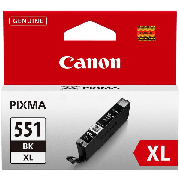 Canon CLI-551XLBK svart original bläckpatron 11 ml. (6443B001)