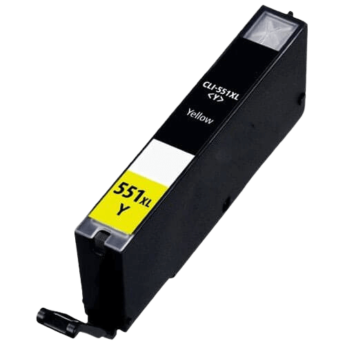 Canon CLI-551XLY gul kompatibel bläckpatron 12 ml. (6446B001)
