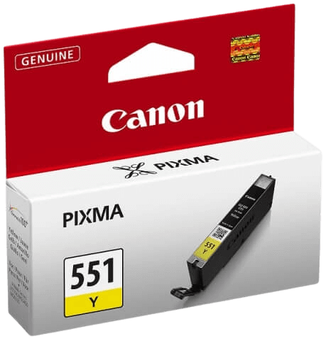 Canon CLI-551Y gul original bläckpatron 7 ml. (6511B001)