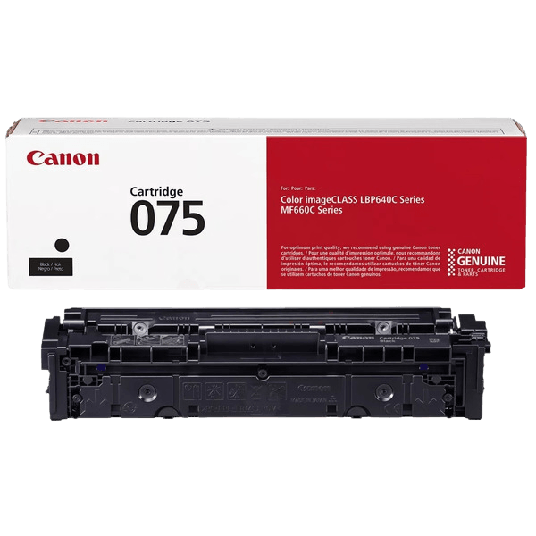 Canon CRG 075BK svart original toner 1400 sidor (6365C002)