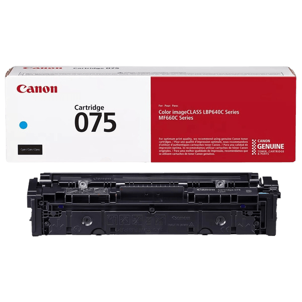 Canon CRG 075C cyan original toner 1300 sidor (6364C002)