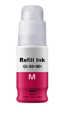 Canon GI-50 M magenta kompatibel bläck refill 70 ml. (3404C001)