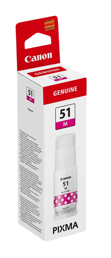 Canon GI-51M magenta original bläck refill 70 ml. (4547C001)