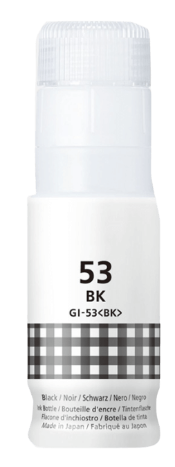 Canon GI-53BK svart kompatibel bläck refill 60 ml. (4699C001)