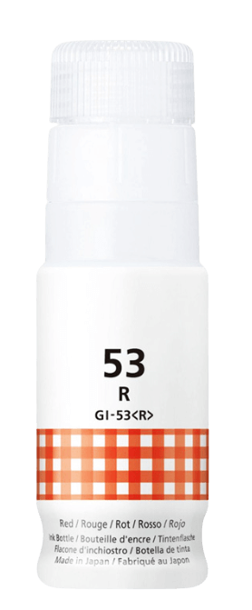 Canon GI-53R röd kompatibel bläck refill 60 ml. (4617C001)
