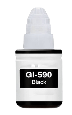 Canon GI-590BK svart kompatibel bläck refill 135 ml. (1603C001)