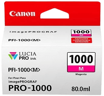 Canon PFI-1000M magenta original bläckpatron 80 ml. (0548C001)