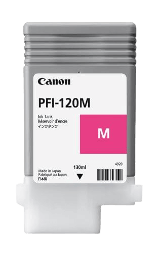 Canon PFI-120M magenta original bläckpatron 130 ml. (2887C001)