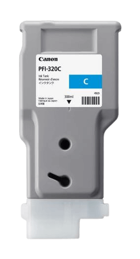 Canon PFI-320C XL cyan original bläckpatron 300 ml. (2891C001)