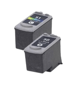 Canon PG-50 XL 2 stk. rabattpaket bläckpatron 47 ml. - kompatibel