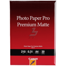 Canon PM-101 Pro Premium matt fotopapper A4, 20 ark (8657B005)