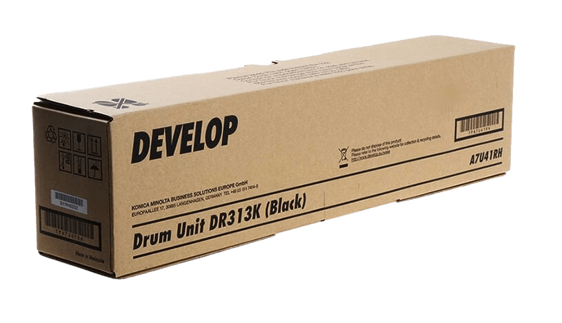 Develop DR-313 svart tillbehör - original trumma 120000 sider (A7U41RH)
