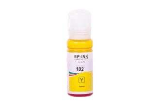 Epson 102 gul kompatibel bläck refill 70 ml. (C13T03R440)