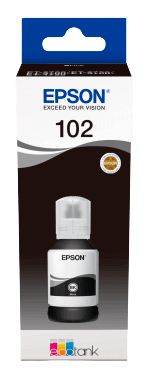 Epson 102 svart original bläck refill 127 ml. (C13T03R140)