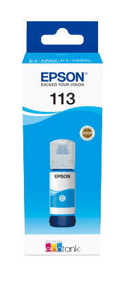 Epson 113 cyan original bläck refill 70 ml. (C13T06B240)