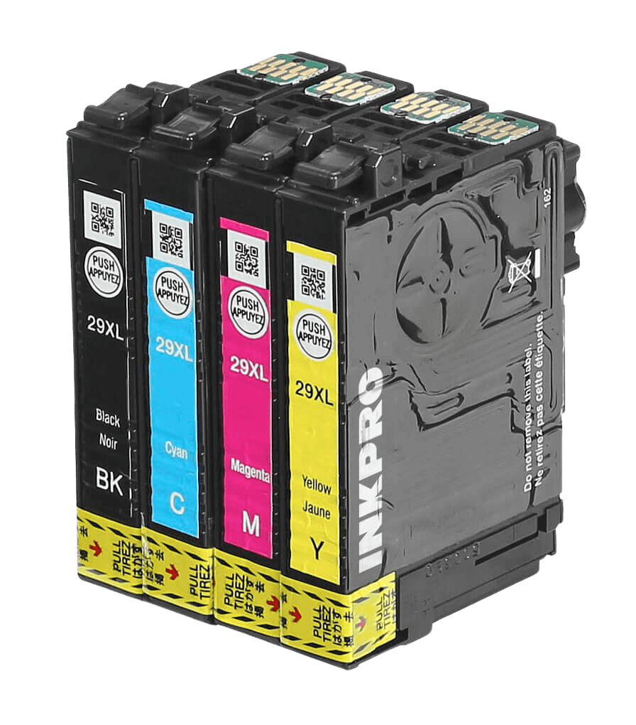 Epson 29 XL 4 stk. rabattpaket bläckpatron 56 ml. - kompatibel