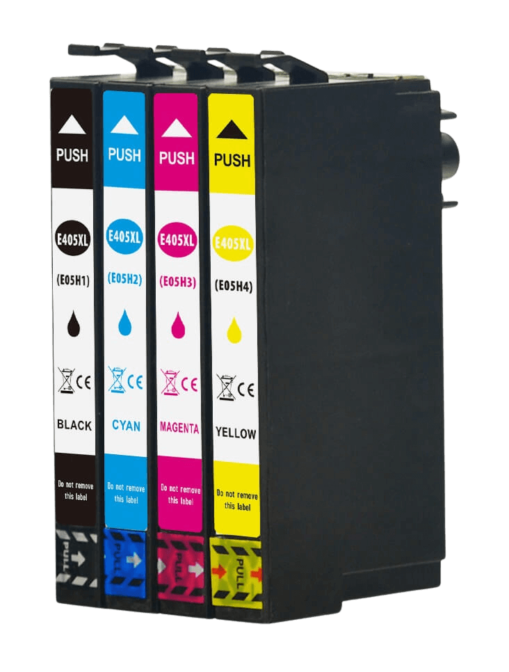 Epson 405XL 4 stk. rabattpaket bläckpatron 79 ml. - kompatibel