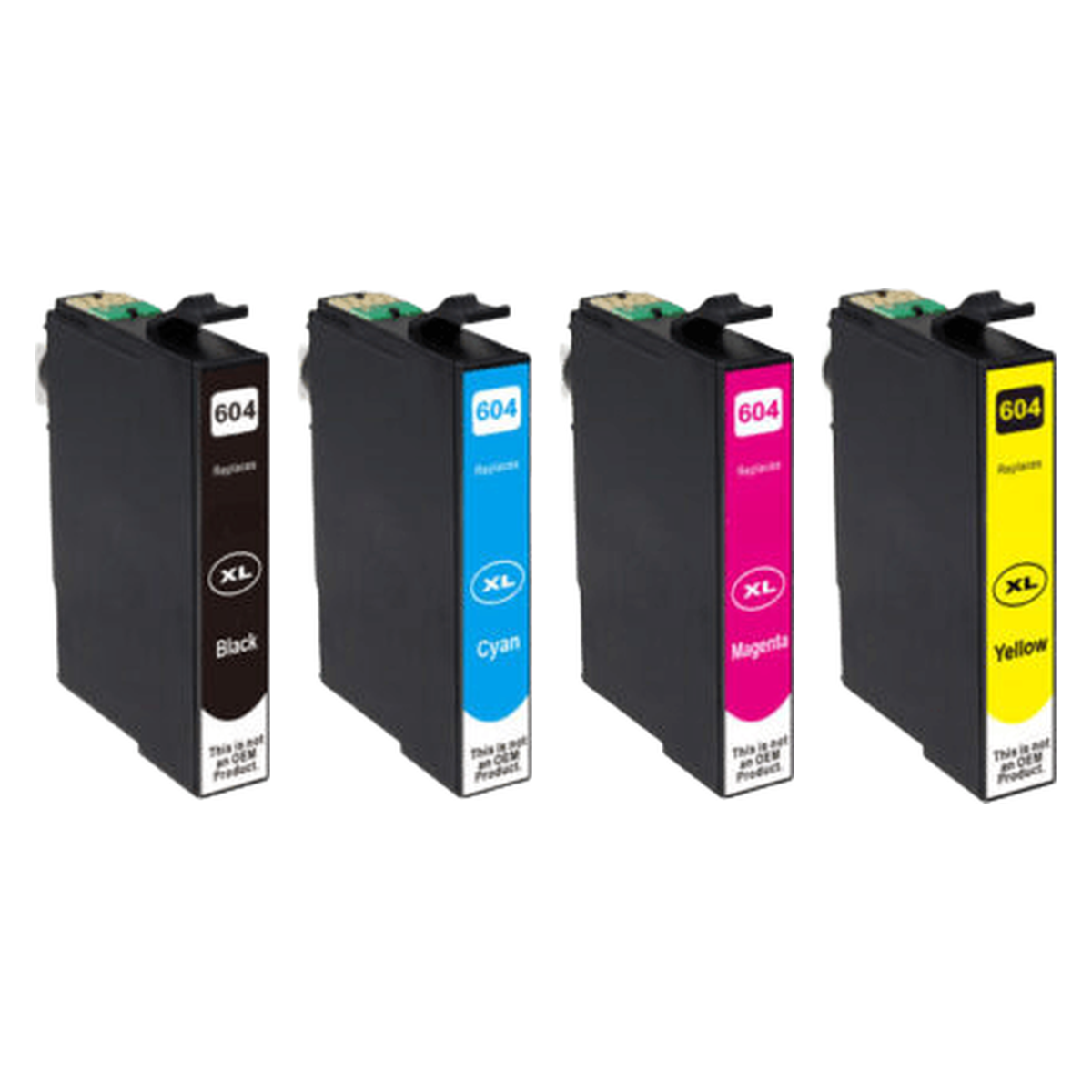 Epson 604XL - C13T10H64010 4 st rabattpaket bläckpatron - kompatibel