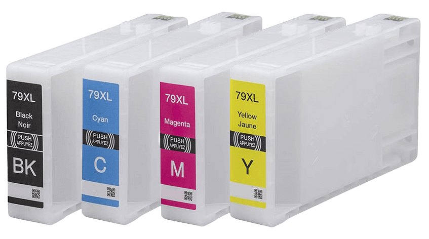 Epson 79 XL 4 stk. rabattpaket bläckpatron 158 ml. - kompatibel