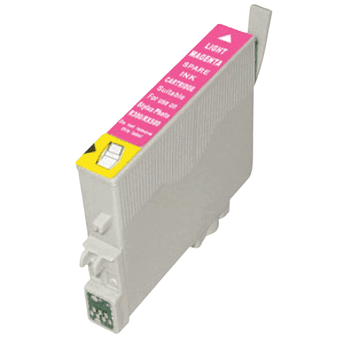 Epson T0486 ljus magenta kompatibel bläckpatron 13 ml. (C13T04864010)