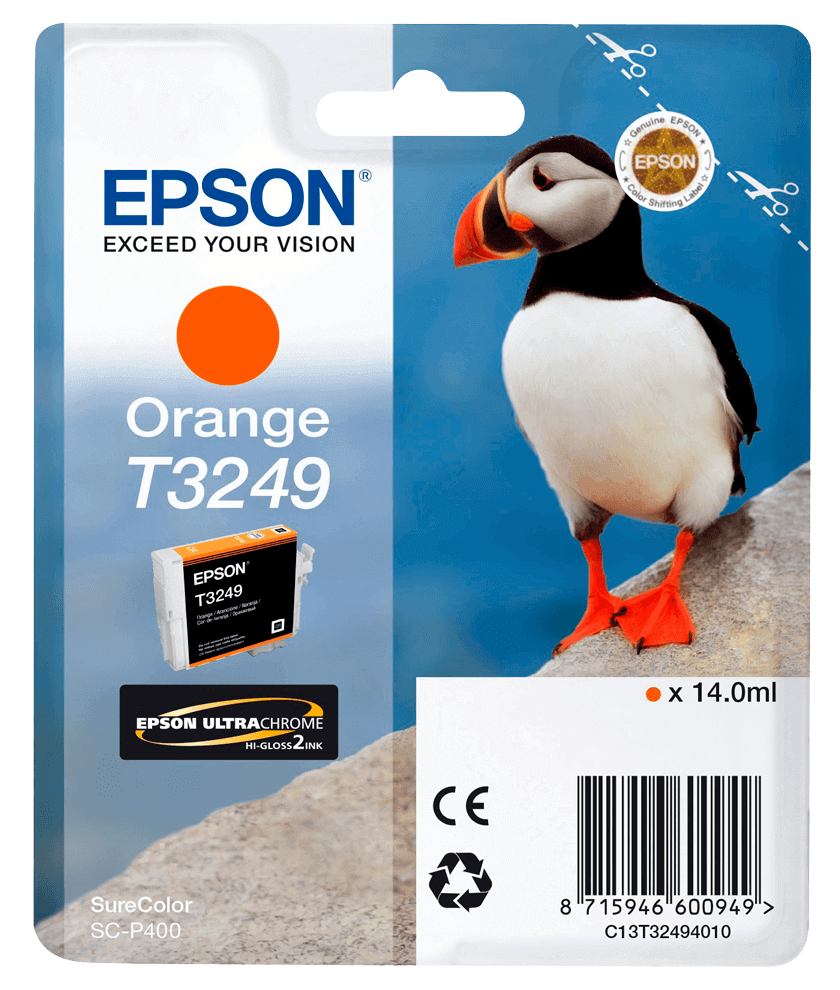 Epson T3249 original bläckpatron 14 ml. (C13T32494010)