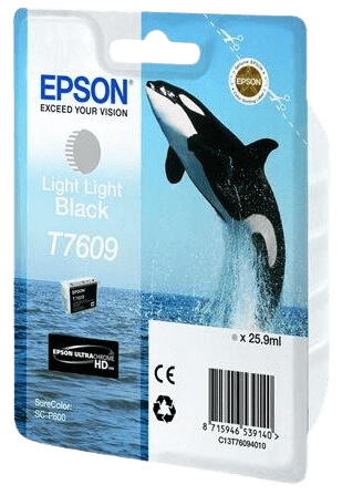 Epson T7609 light light svart original bläckpatron 25,9 ml. (C13T76094010)