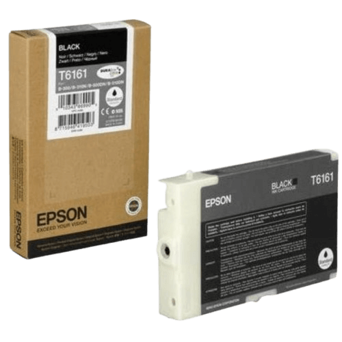 Epson T6161 svart original bläckpatron 76 ml. (C13T616100)