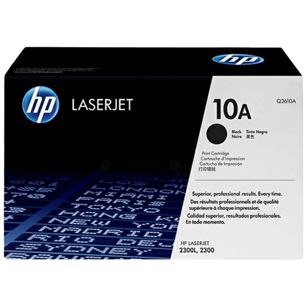HP 10A svart original toner 6000 sider (Q2610A)