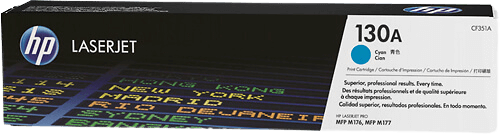 HP 130A cyan original toner 1000 sider (CF351A)