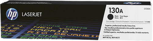 HP 130A svart original toner 1300 sider (CF350A)