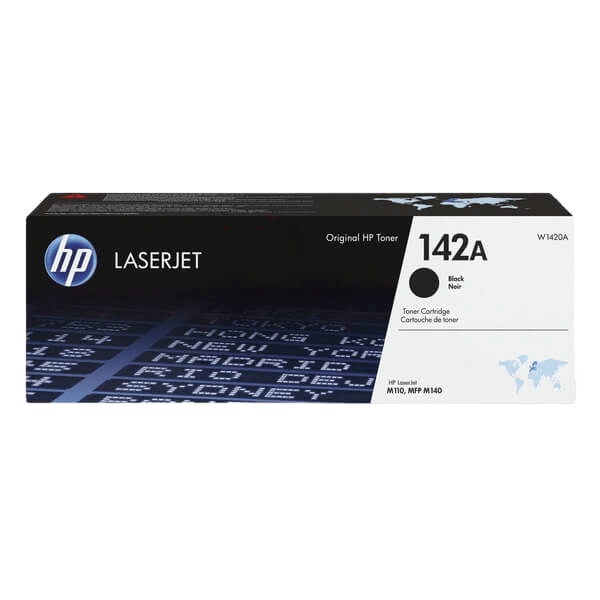 HP 142A svart original toner 950 sider (W1420A)