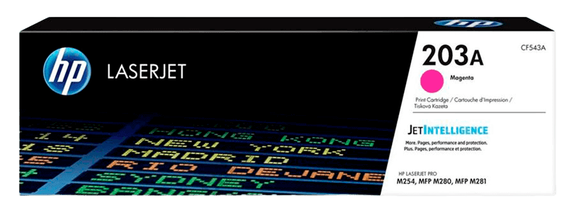 HP 203A magenta original toner 1300 sider (CF543A)