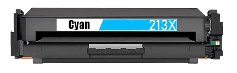 HP 213X XL cyan kompatibel toner 6000 sider (W2131X)