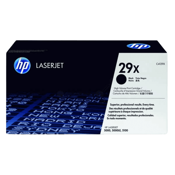 HP 29X XL svart original toner 10000 sider (C4129X)