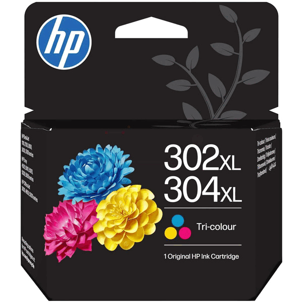 HP 302XL/304XL 3 färger i en original bläckpatron (B7RT8AE)